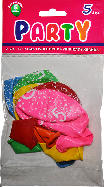 Latex blöðrur vörunr. 70605-00